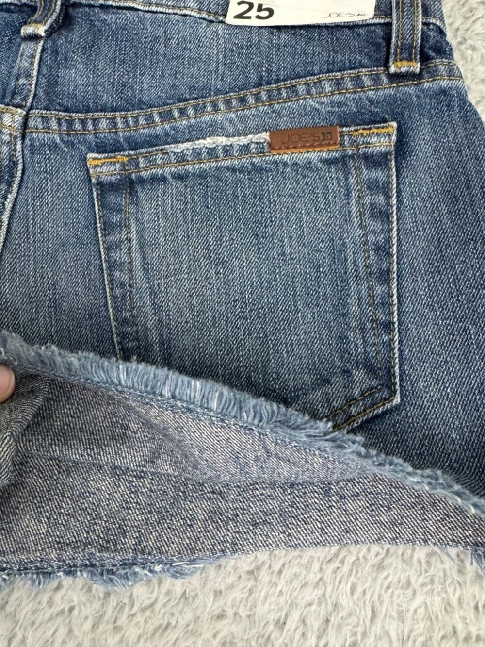 Joes Collectors Edition Distressed Denim Shorts Womens 25 Beach Hippie Travel - Picture 14 of 16